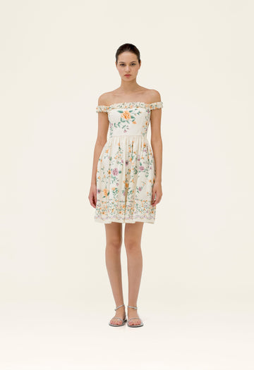 Achiote Chinesis Knee Dress