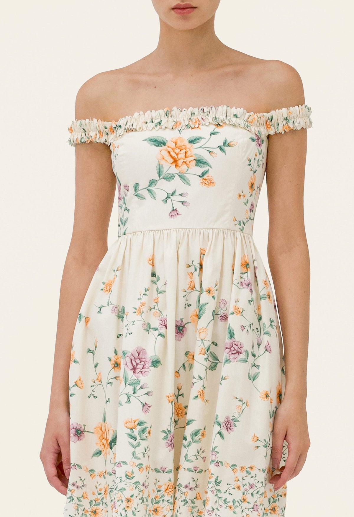 Achiote Chinesis Knee Dress