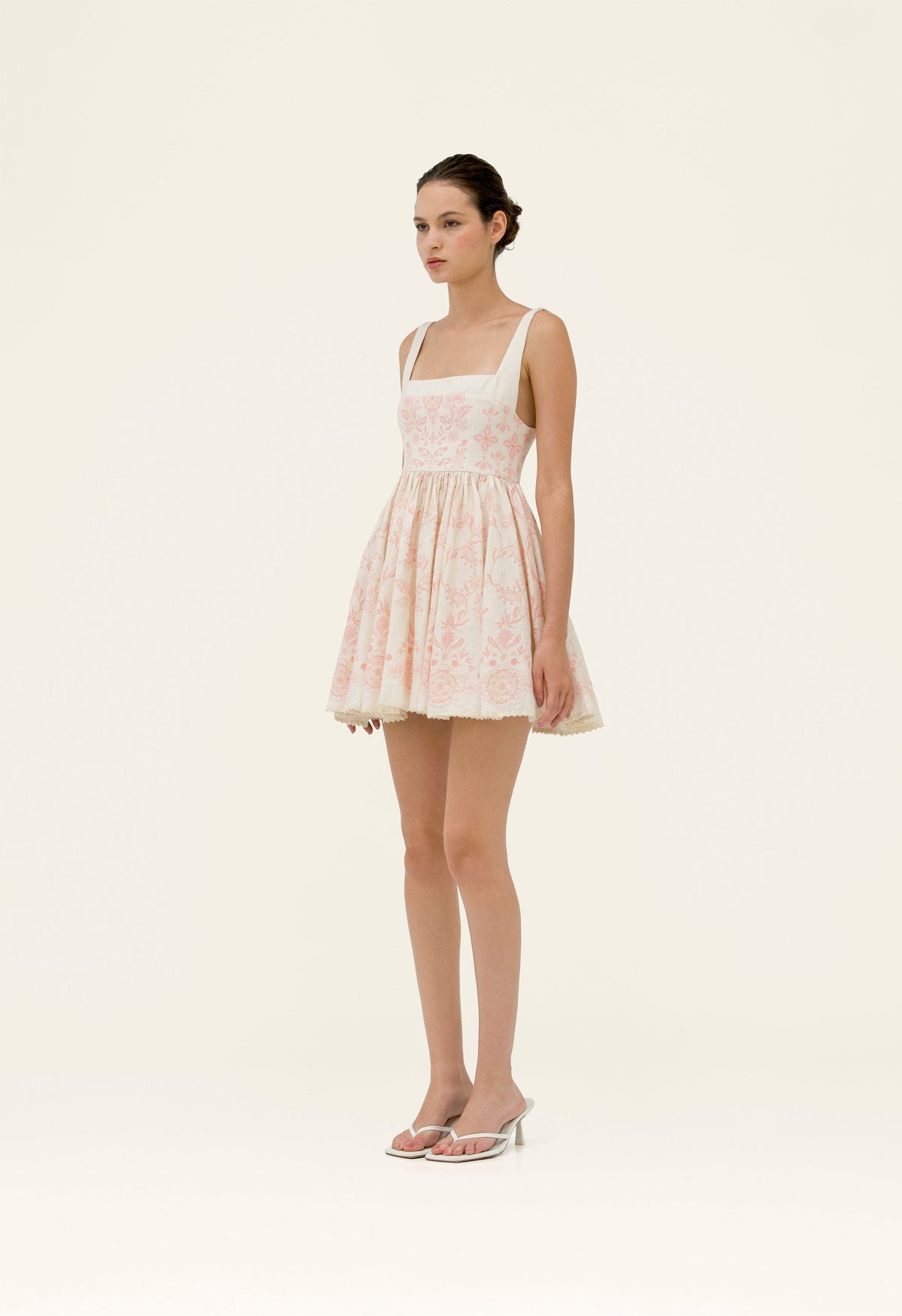 Hierbabuena Floritura Mini Dress
