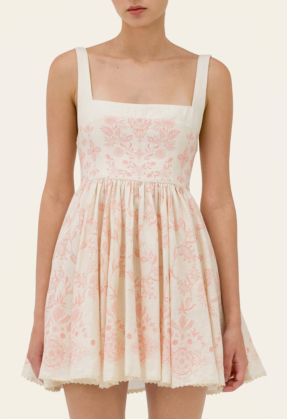 Hierbabuena Floritura Mini Dress