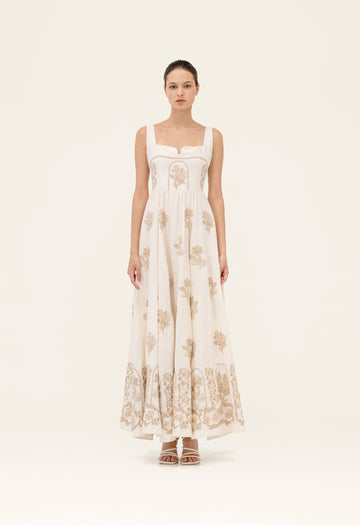 Jaspe Madera Maxi Dress