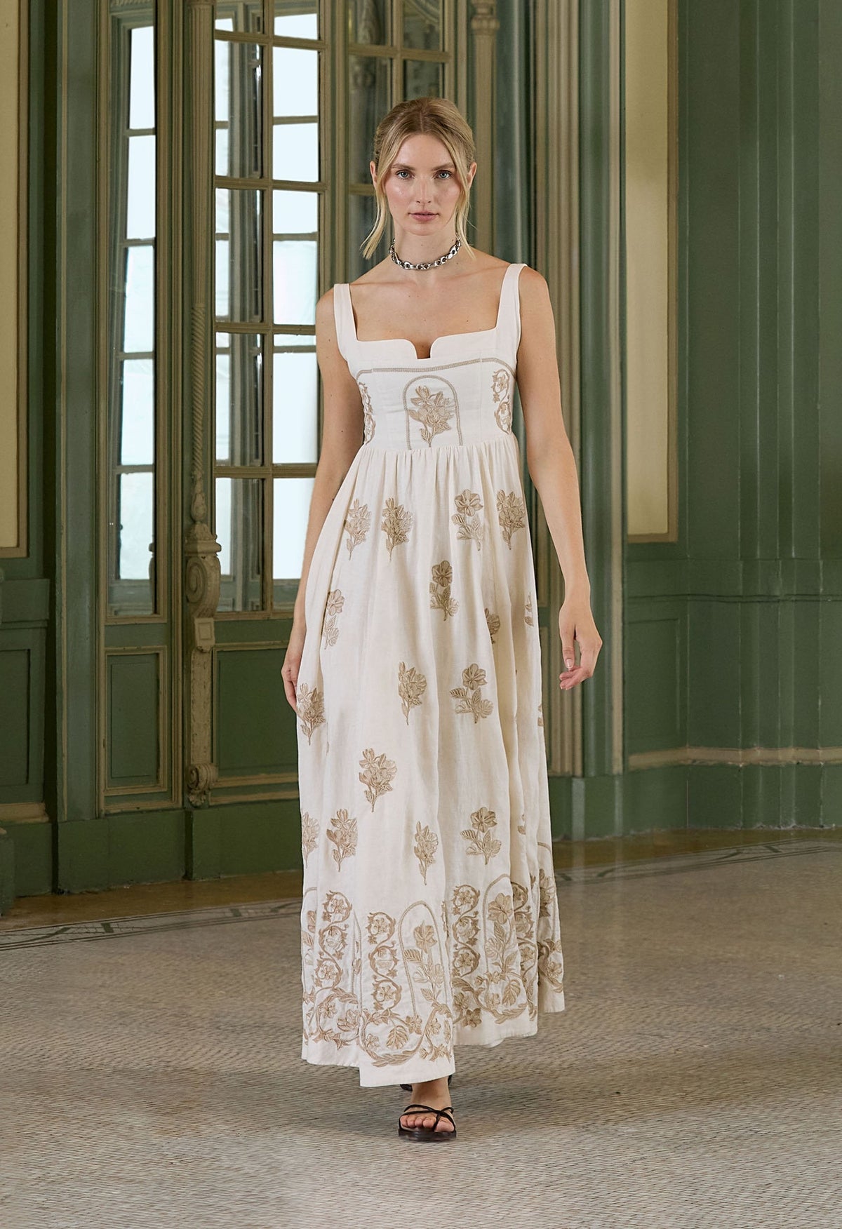 Jaspe Madera Maxi Dress