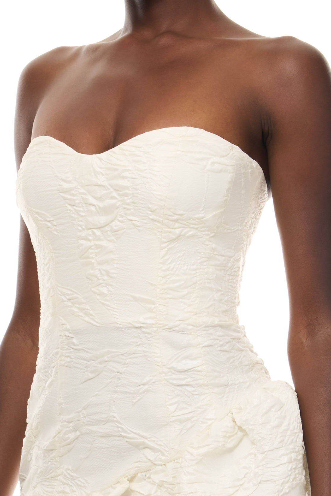 Bubble Hem Mini Dress