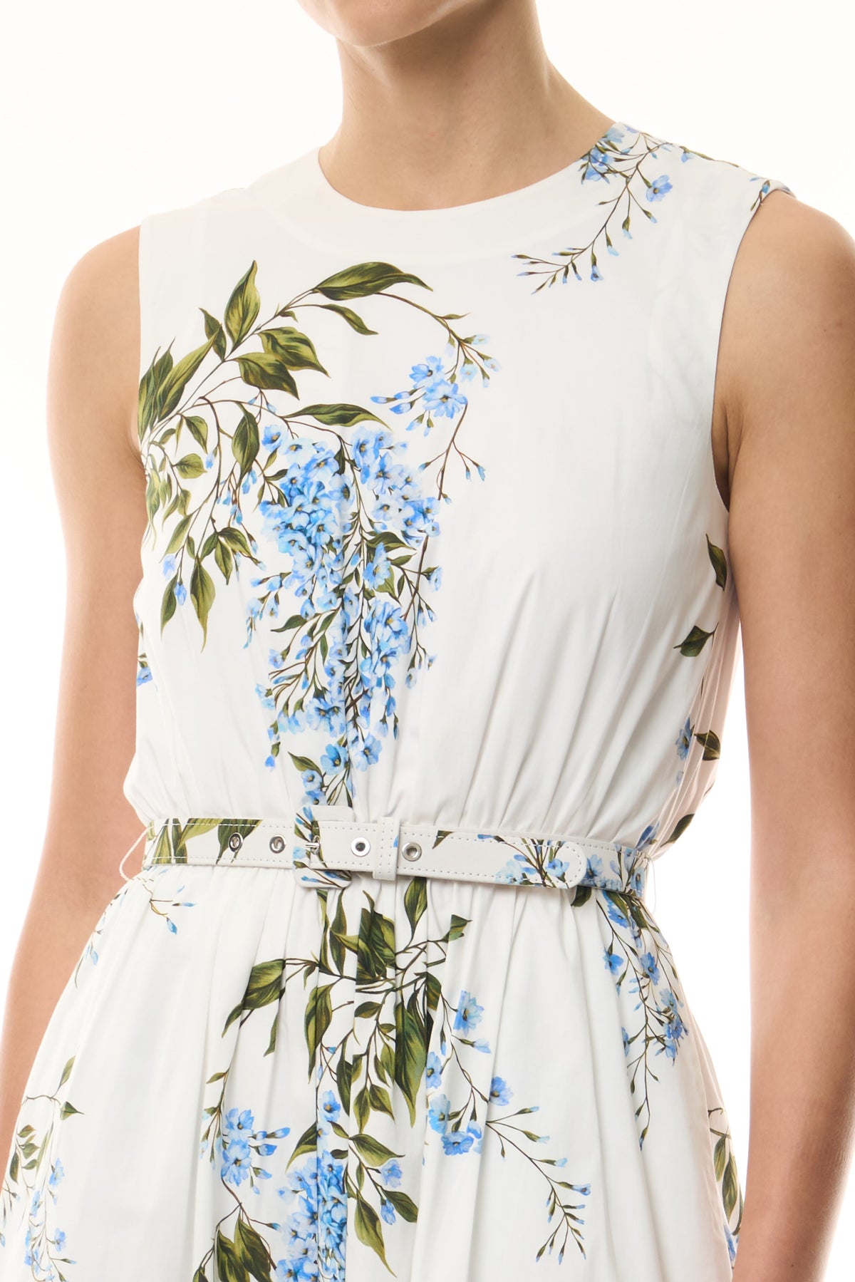 Wisteria Poplin Day Dress