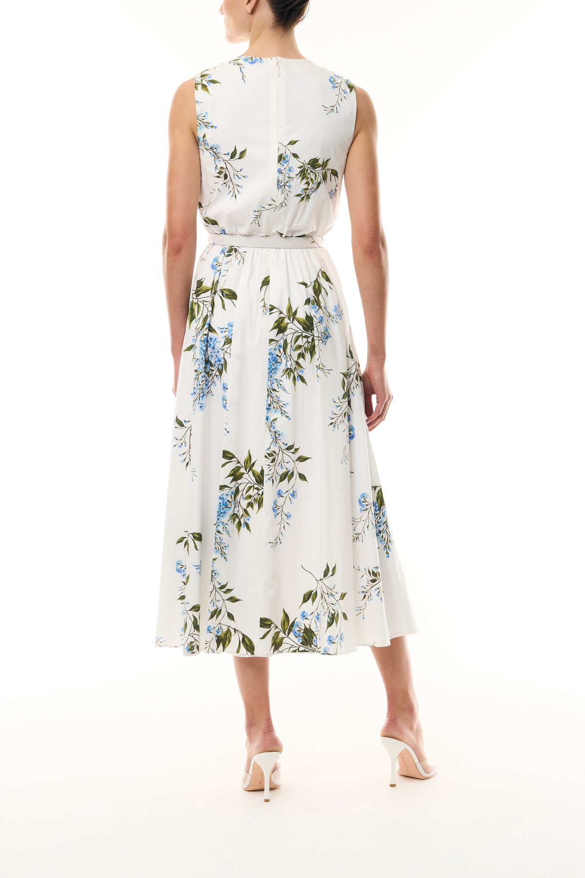 Wisteria Poplin Day Dress