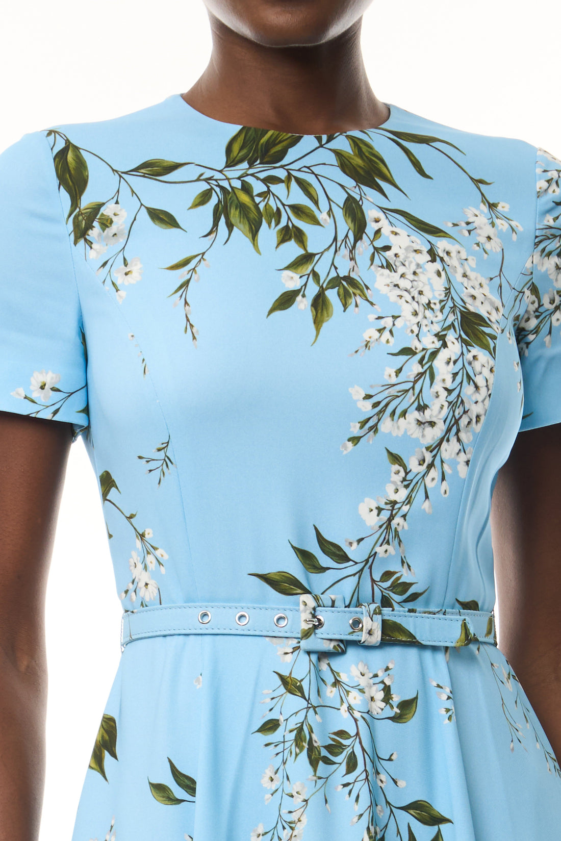 Short Sleeve Floral Dress