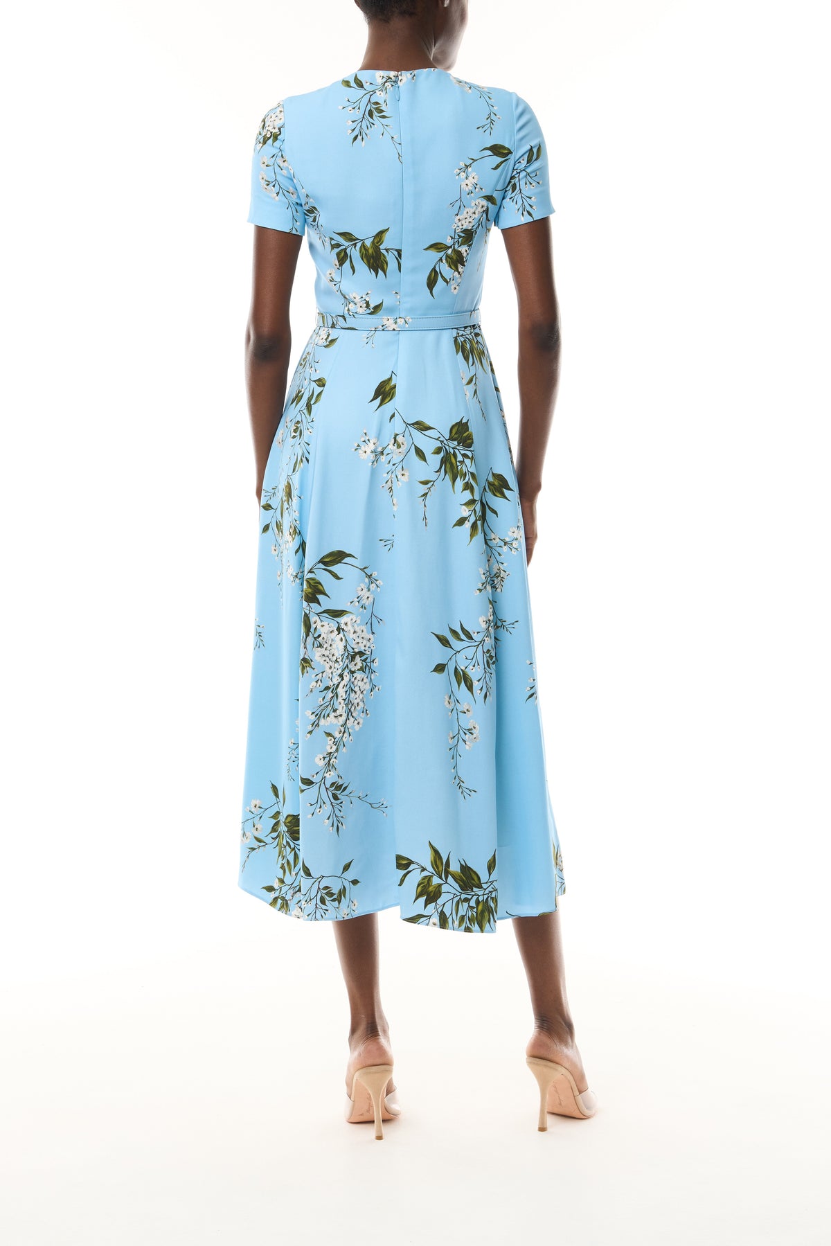 Short Sleeve Floral Dress