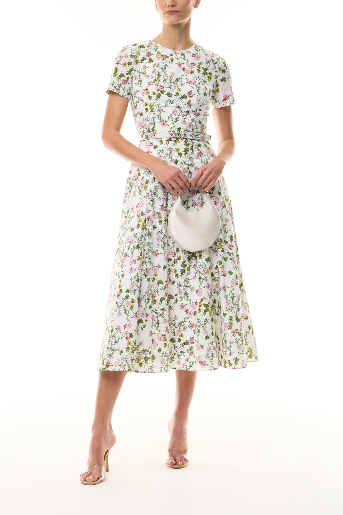 Short Sleeve Floral Day Dress