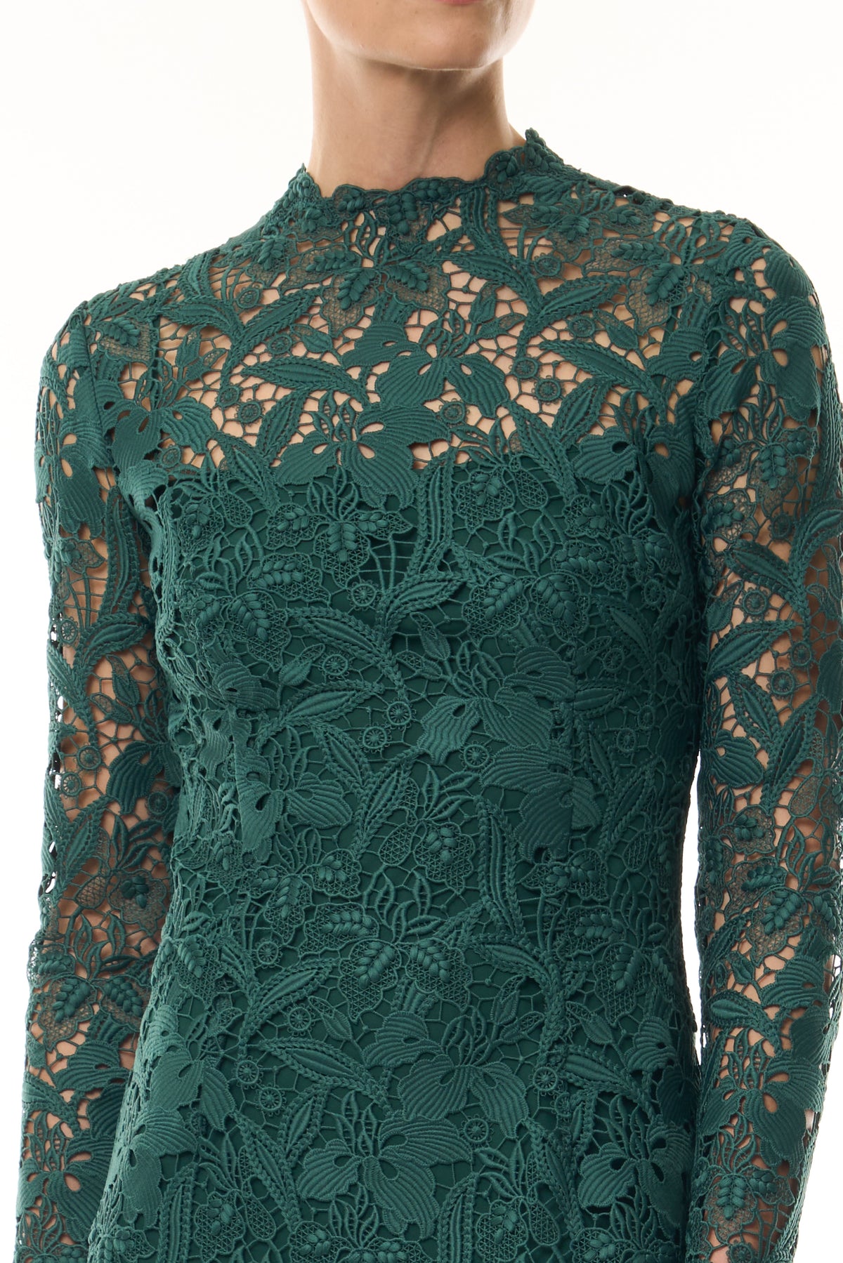 Long Sleeve Lace Sheath