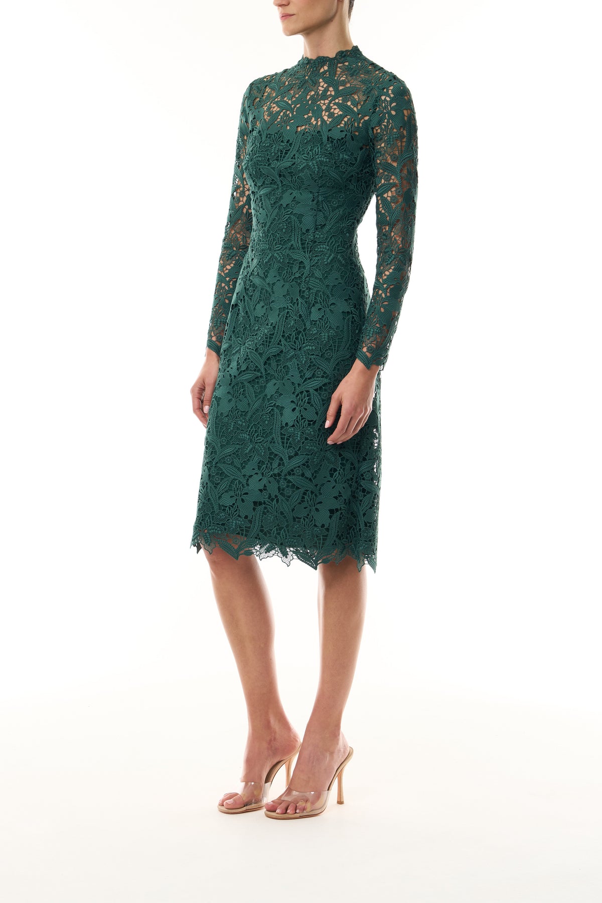 Long Sleeve Lace Sheath