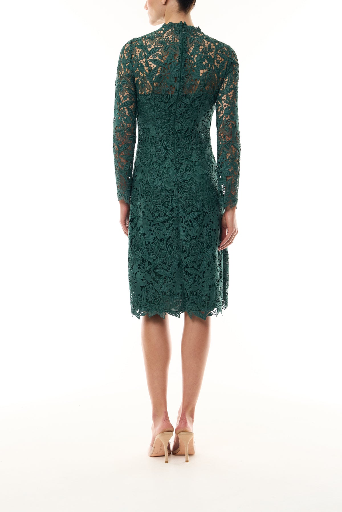 Long Sleeve Lace Sheath