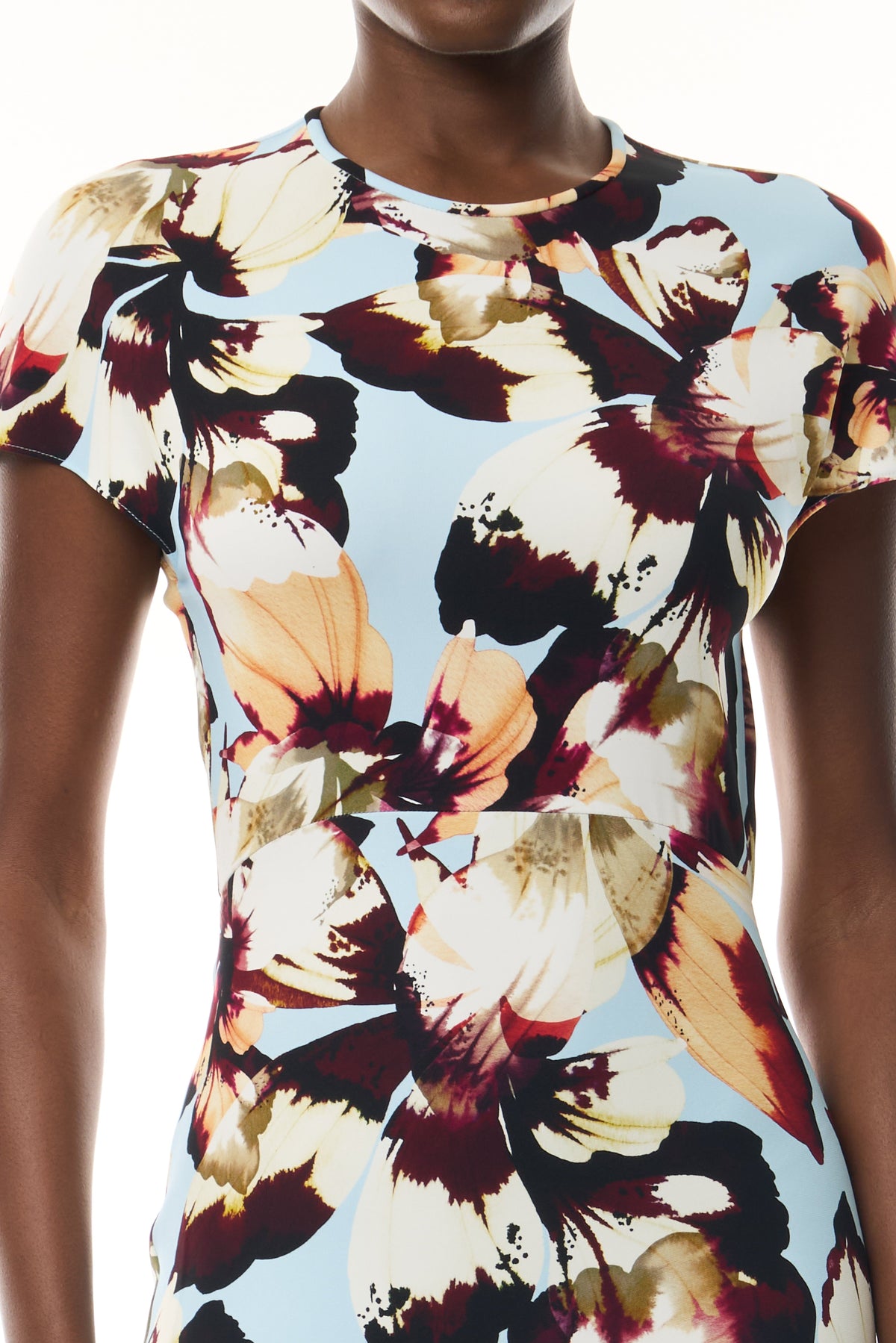 Short Sleeve Amber Lily Day Dress