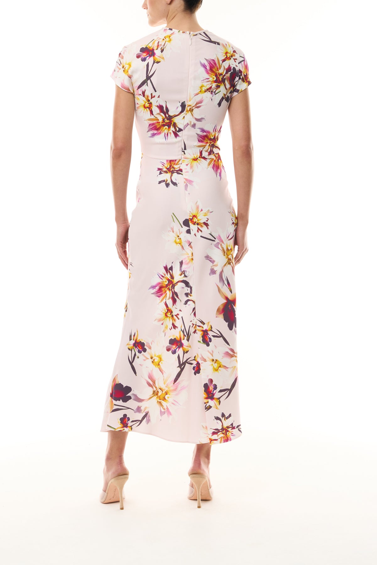 Short Sleeve Lotus Day Dress