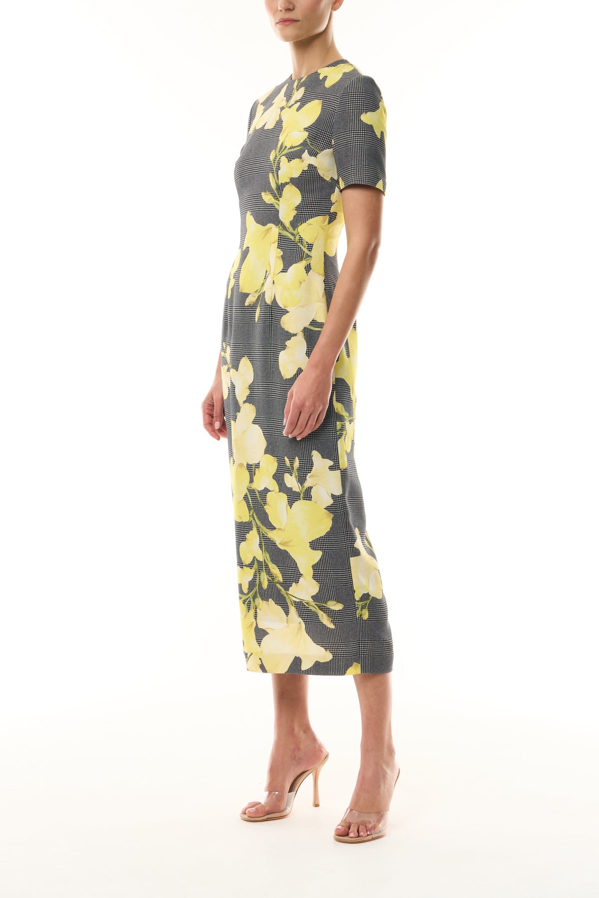 Snapdragon Plaid Sheath Dress