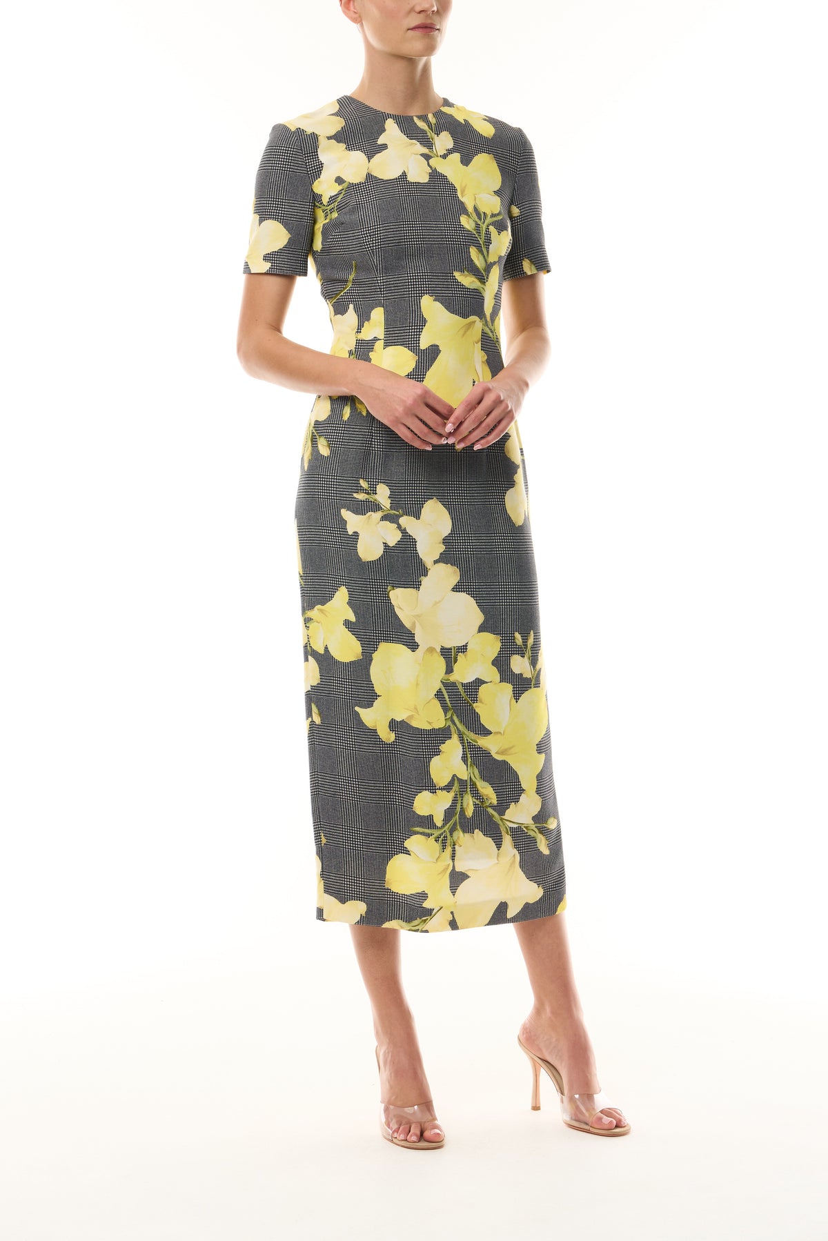 Snapdragon Plaid Sheath Dress