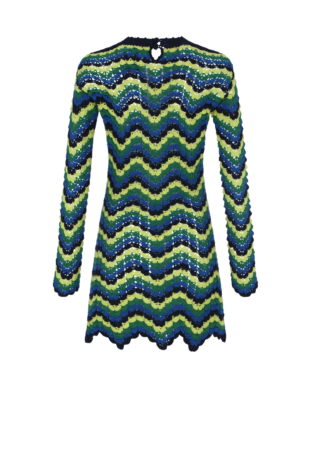 Victoria Mini Dress | Blue/Green
