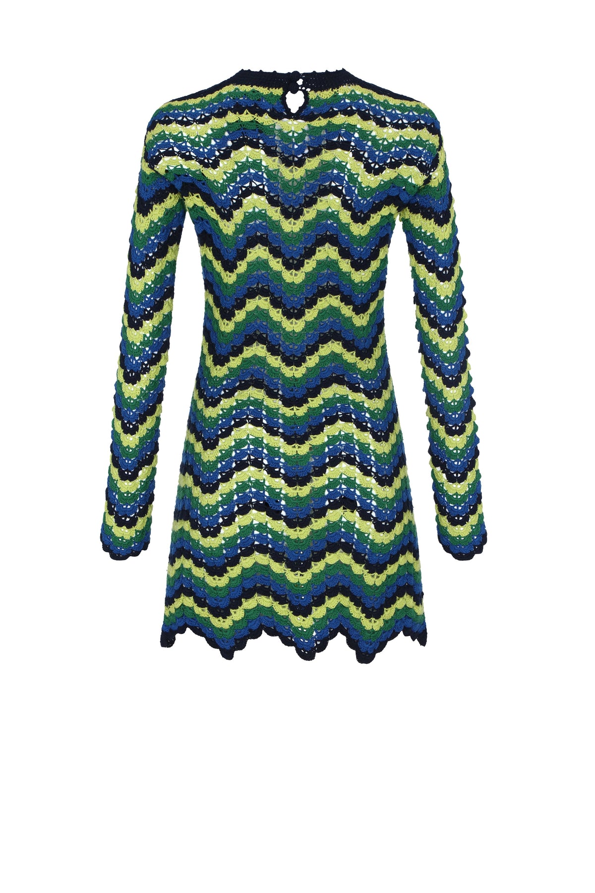 Victoria Mini Dress | Blue/Green