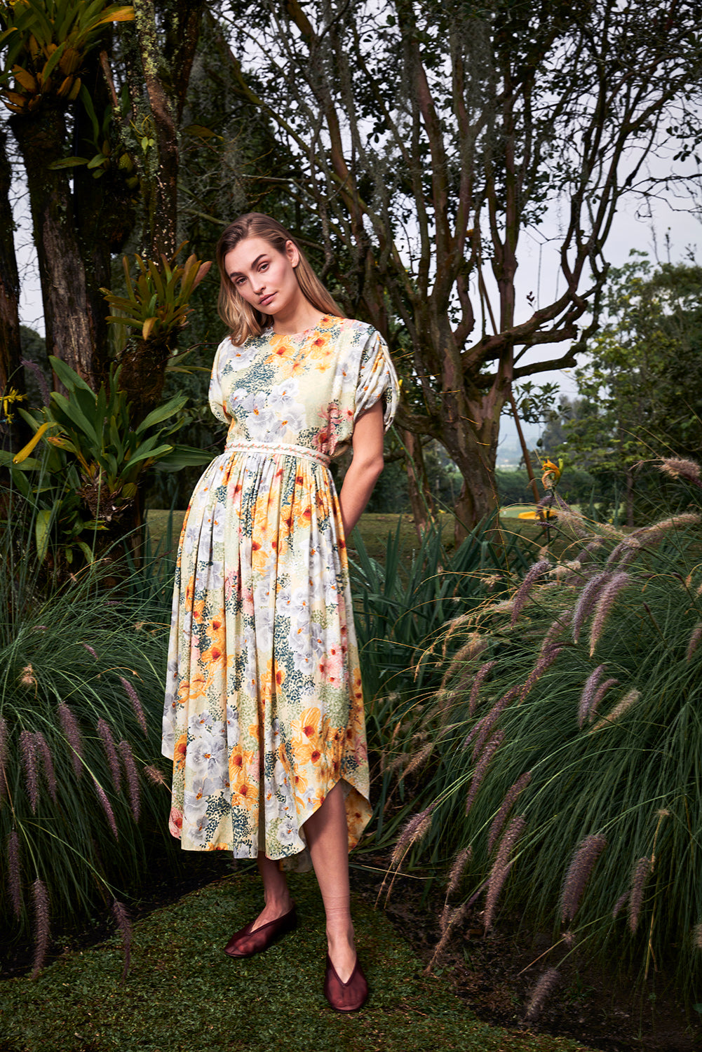 Aire Florecer Maxi Dress