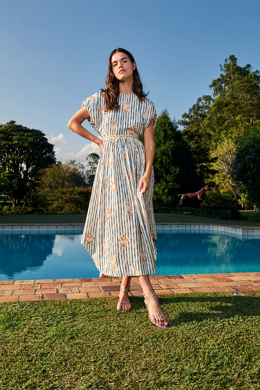 Aire Herbario Maxi Dress