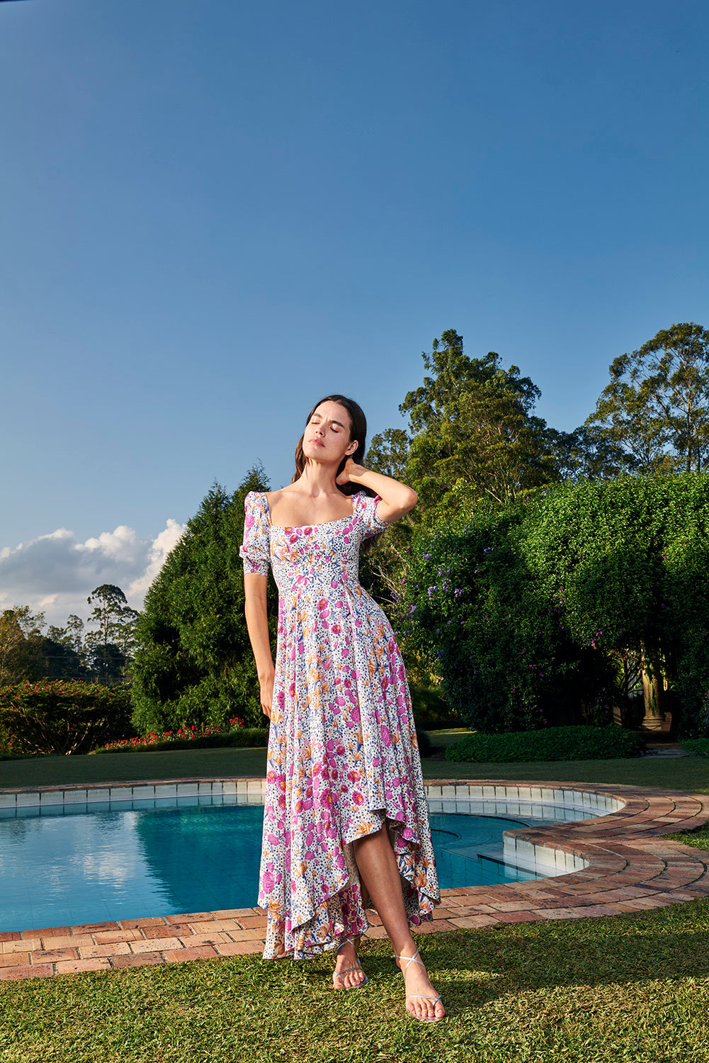 Etereo Capullo Midi Dress