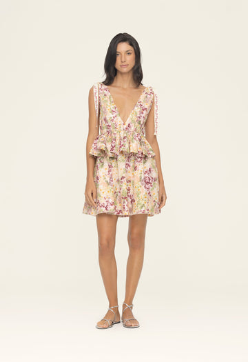 Infinito Florecer Mini Dress