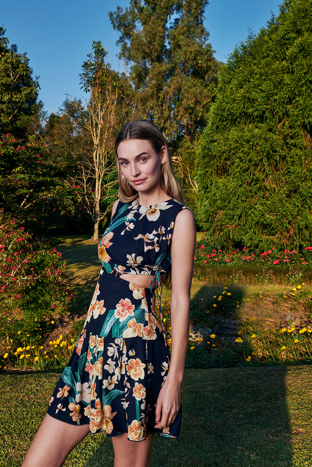 Otoño Danza Mini Dress