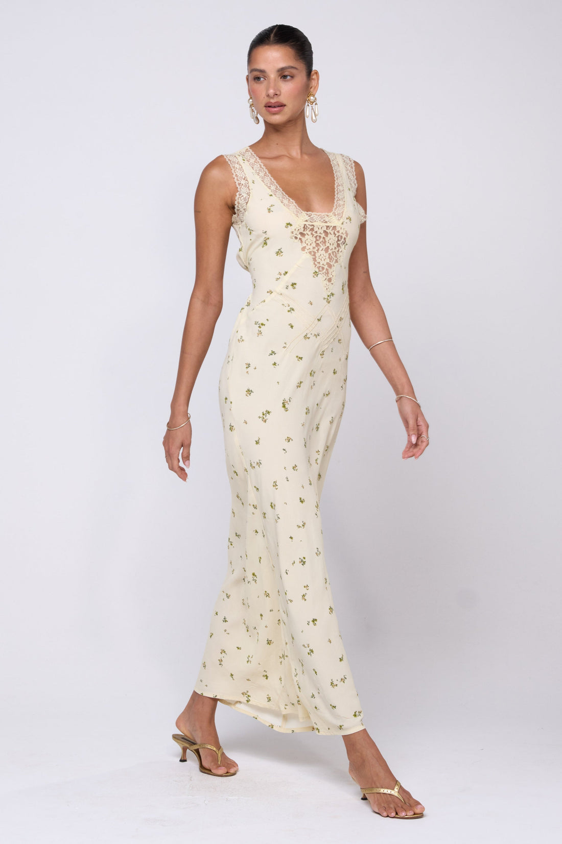 Aimee Dress in Beurre