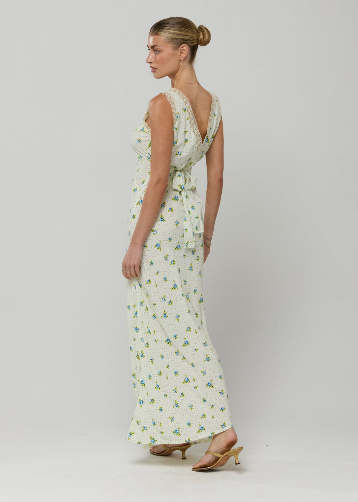 Aimee Dress in Bluebell