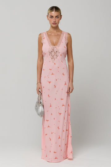 Aimee Dress in Sweet Pea