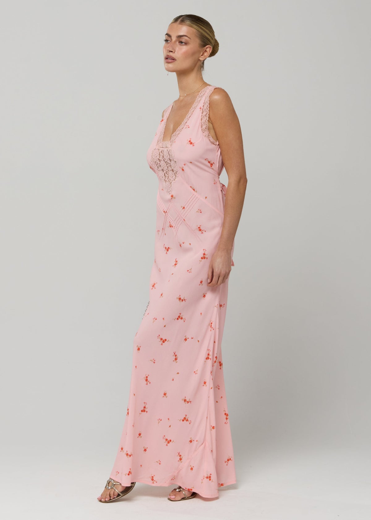 Aimee Dress in Sweet Pea