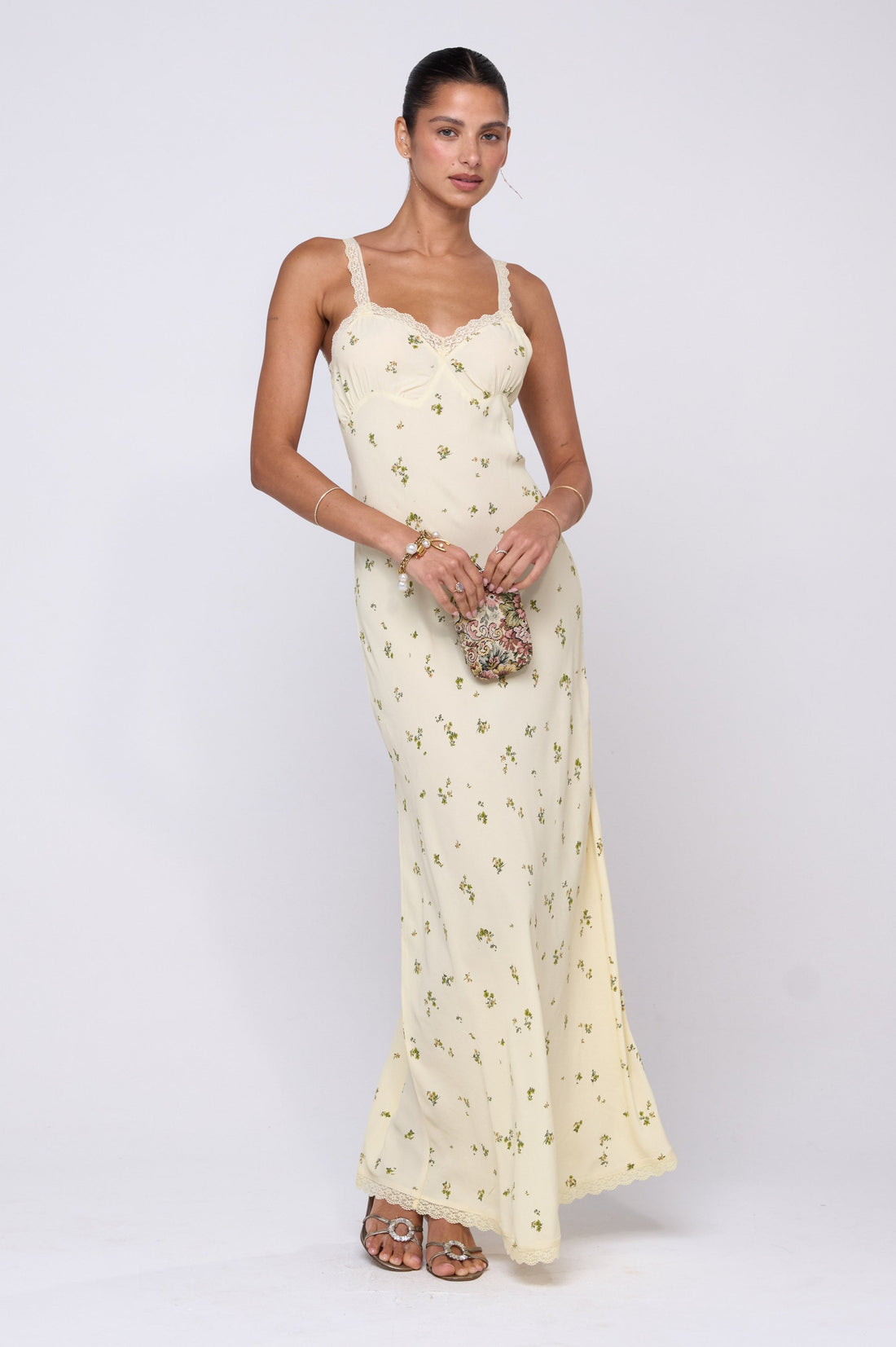 Anais Dress in Beurre