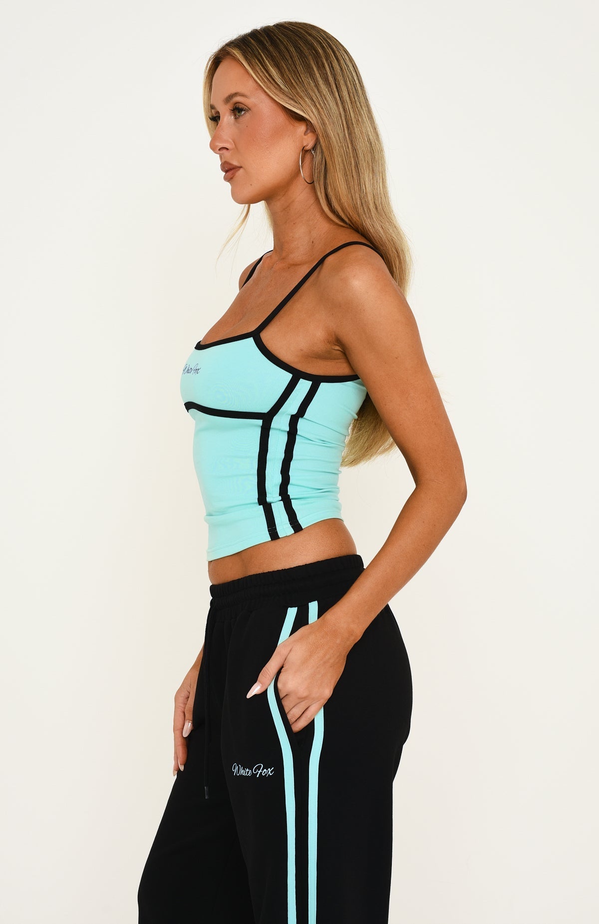 Breaking Your Heart Singlet Top Mint