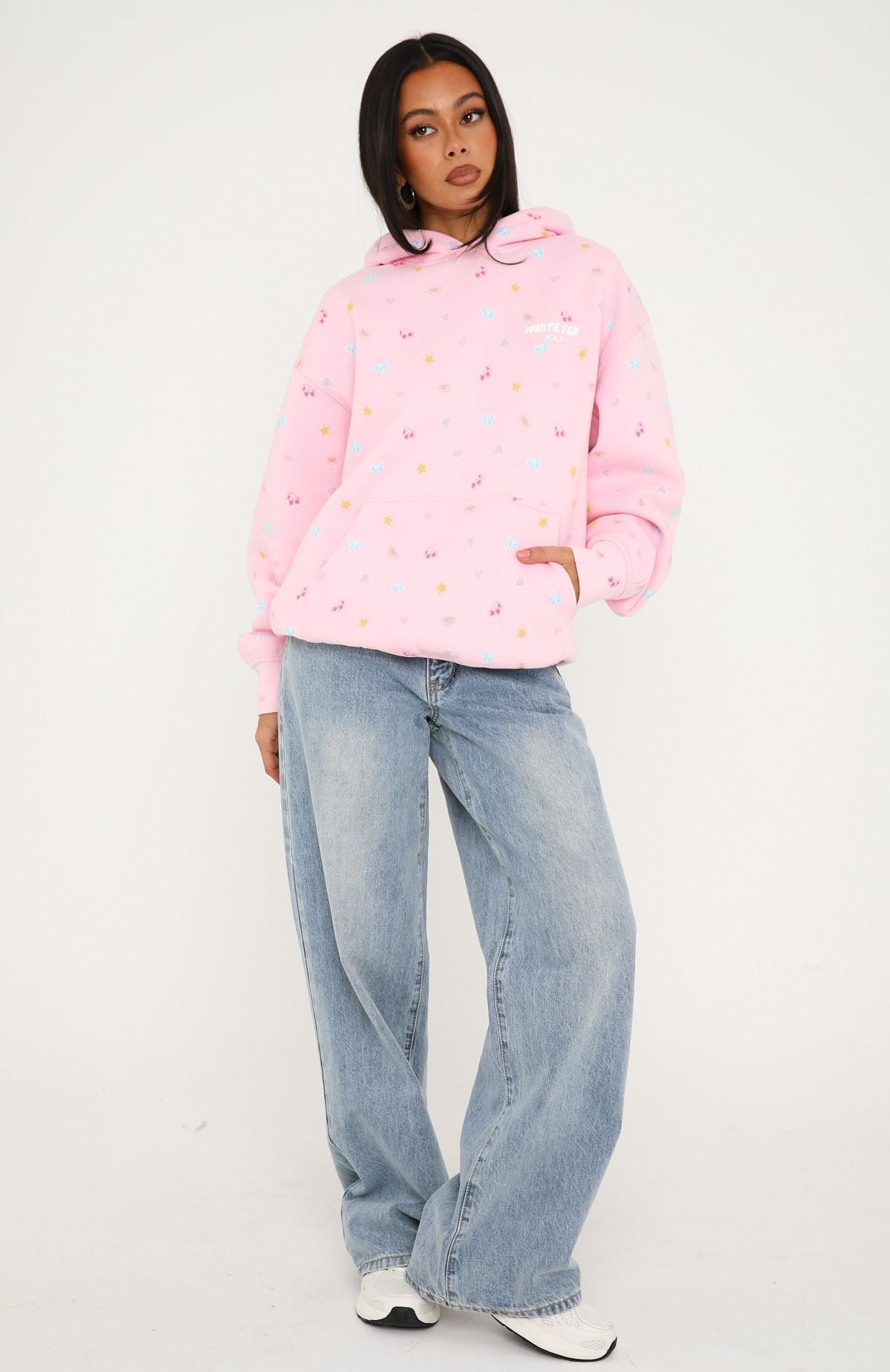 Vol. 2 Printed Oversized Hoodie Posy