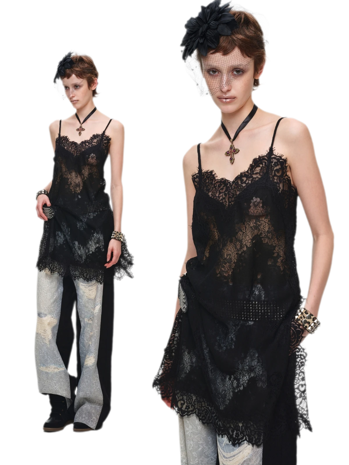Lace Slip Dress