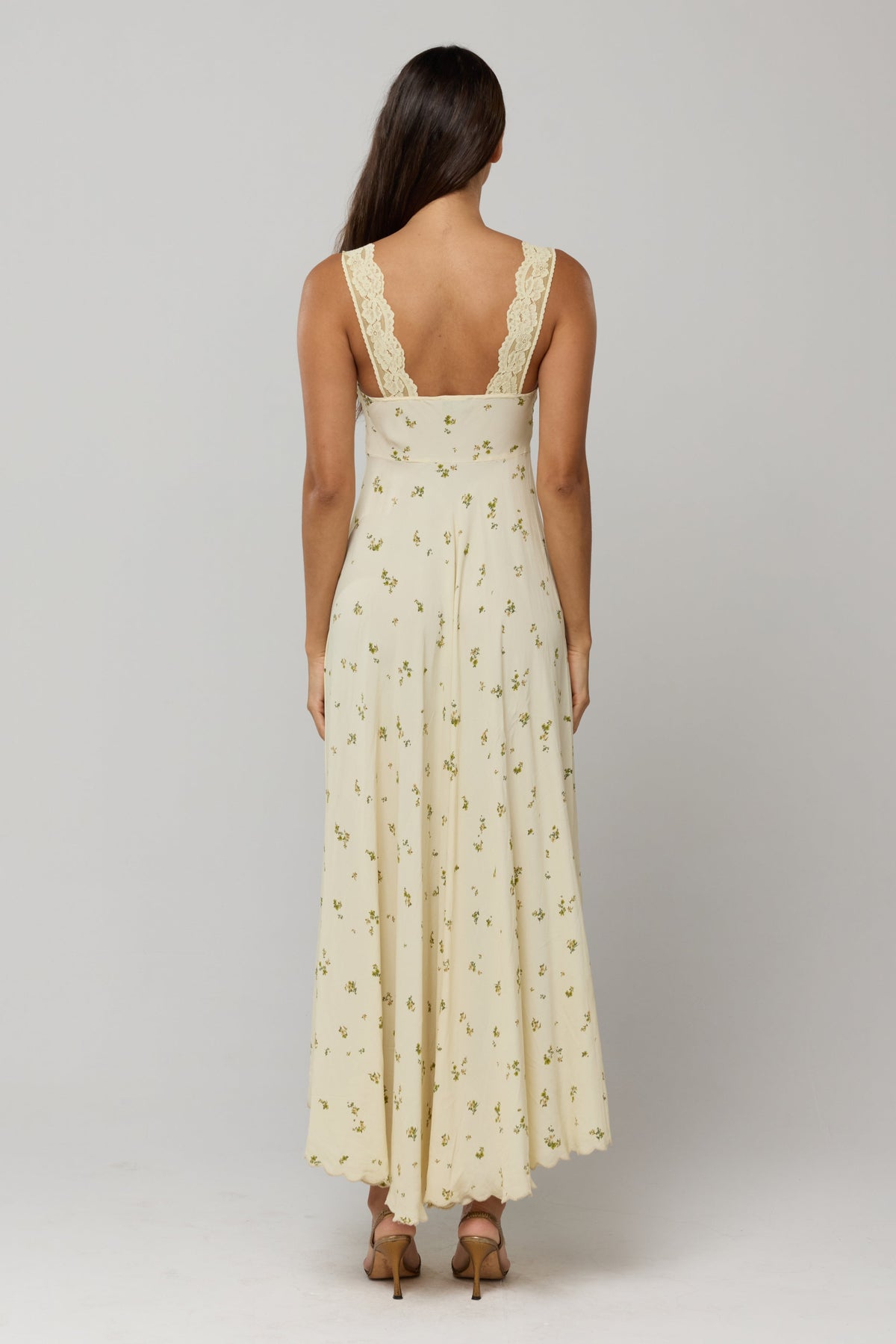 Laney Dress in Beurre
