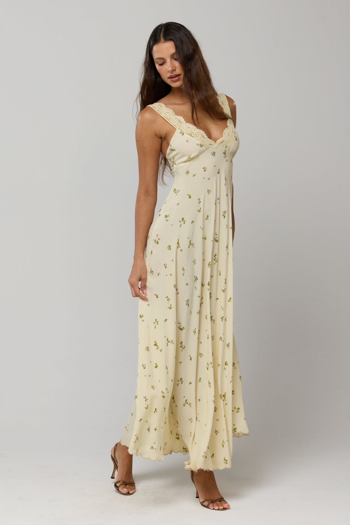 Laney Dress in Beurre