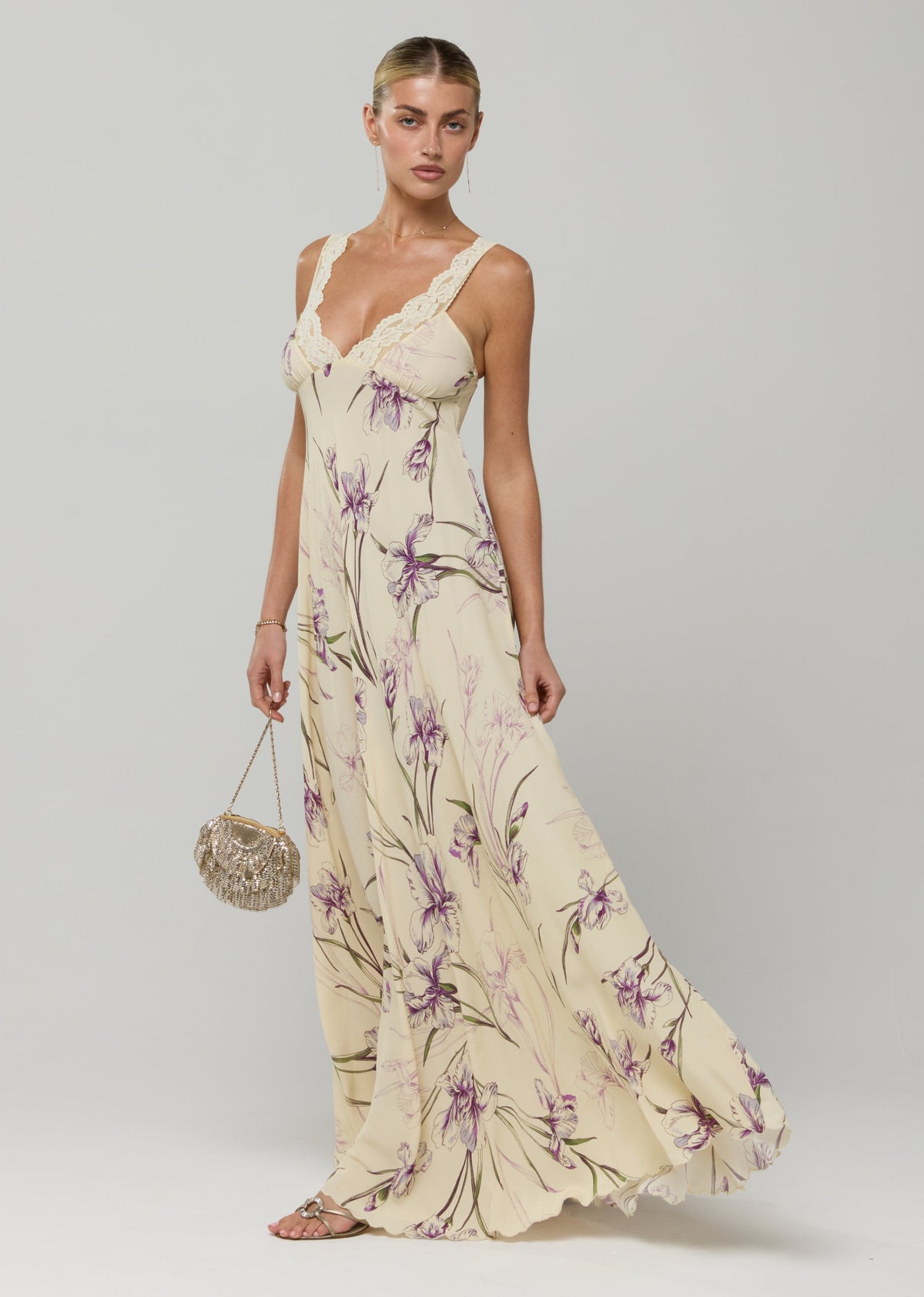 Laney Dress in Fern