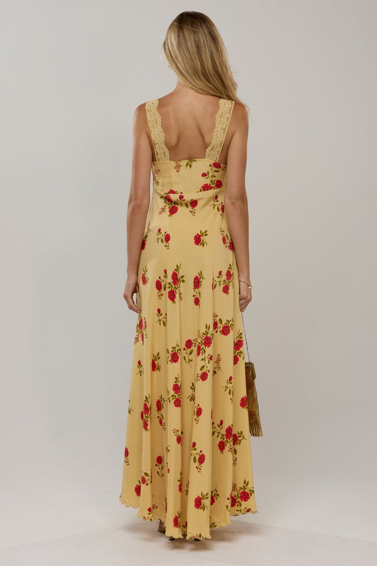 Laney Dress in Saffron