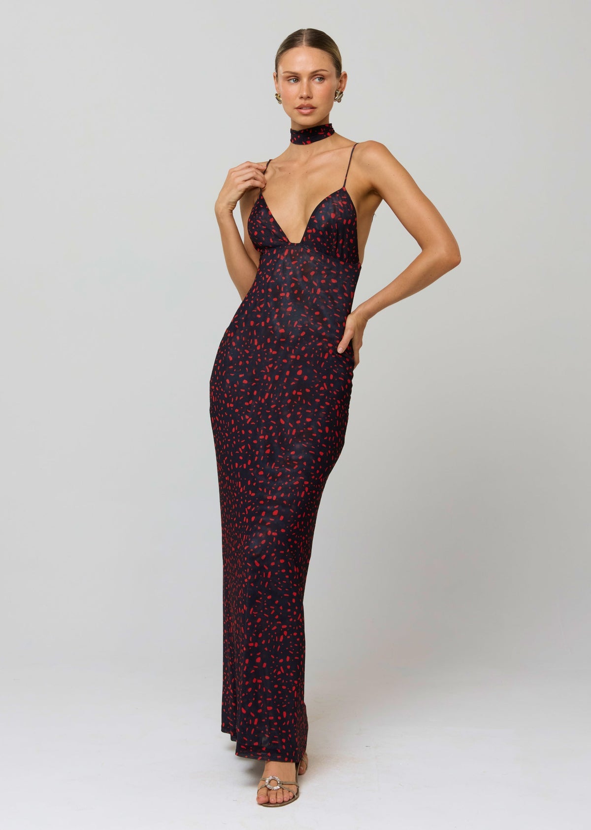 Madeline Dress in Rouge