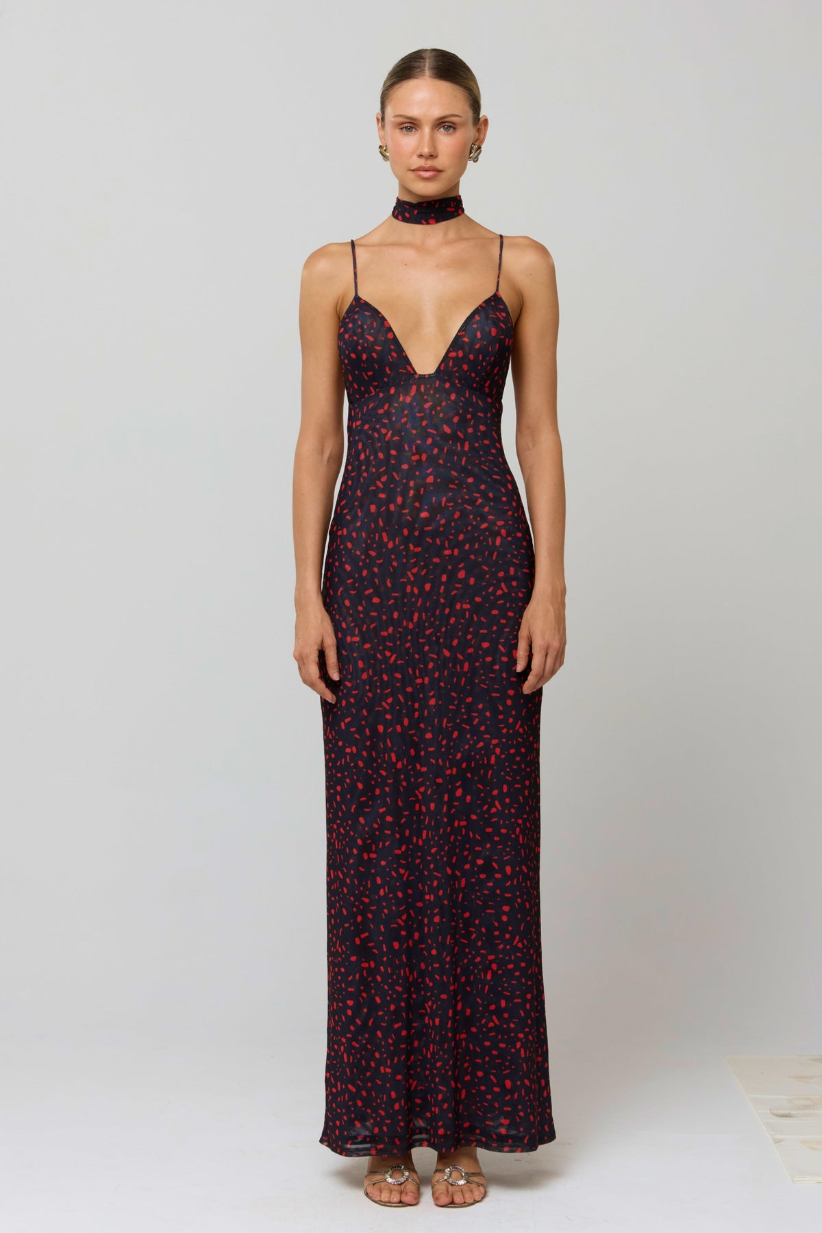 Madeline Dress in Rouge