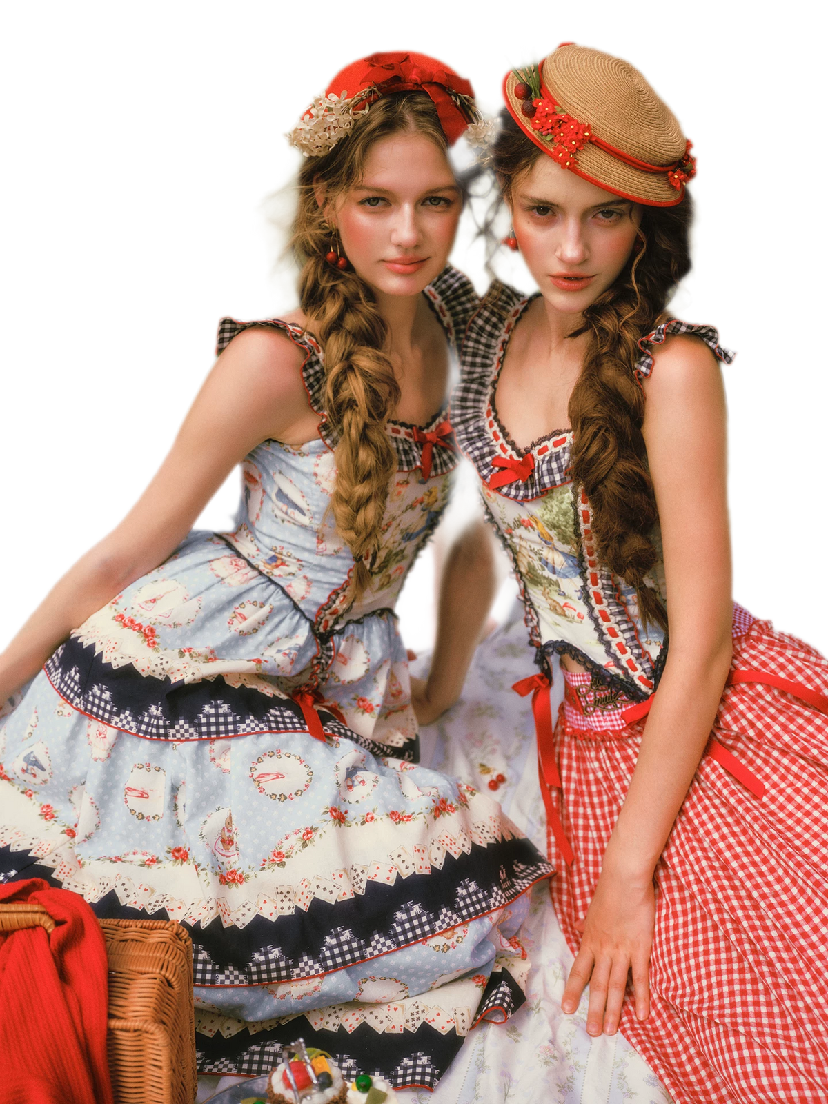 Printed Ruffle Tiered Dress