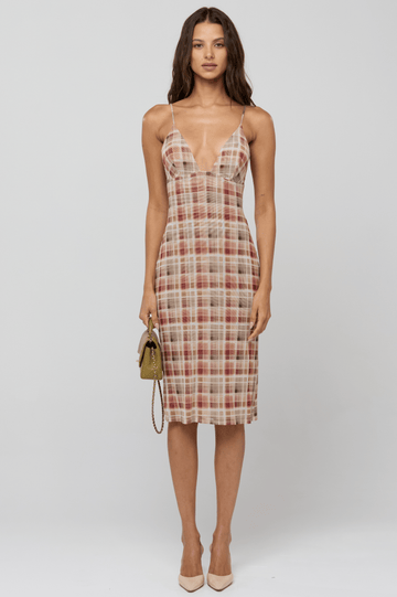Matilda Midi Dress in Drift