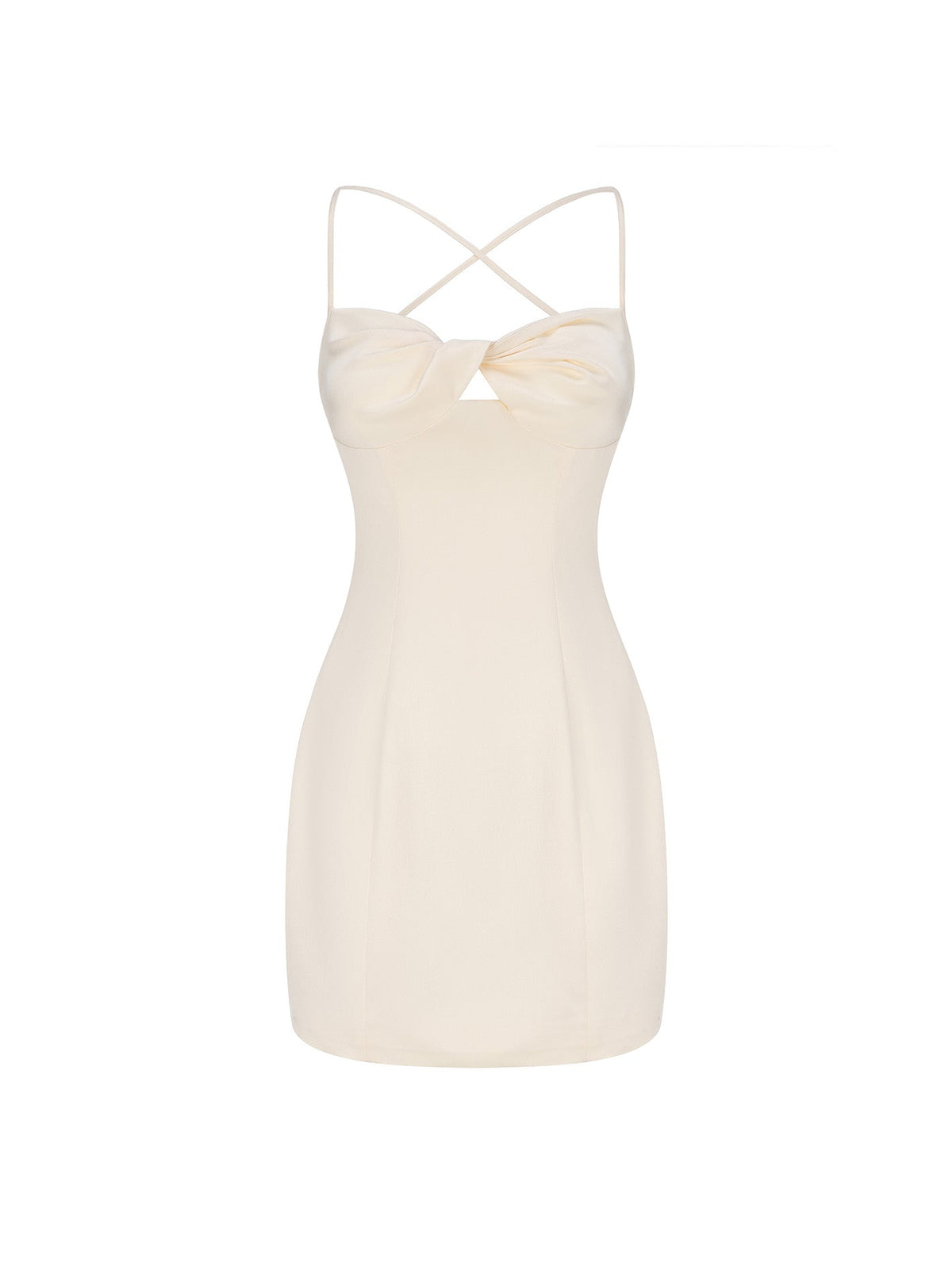 Stacie Dress (Champagne) (Final Sale)