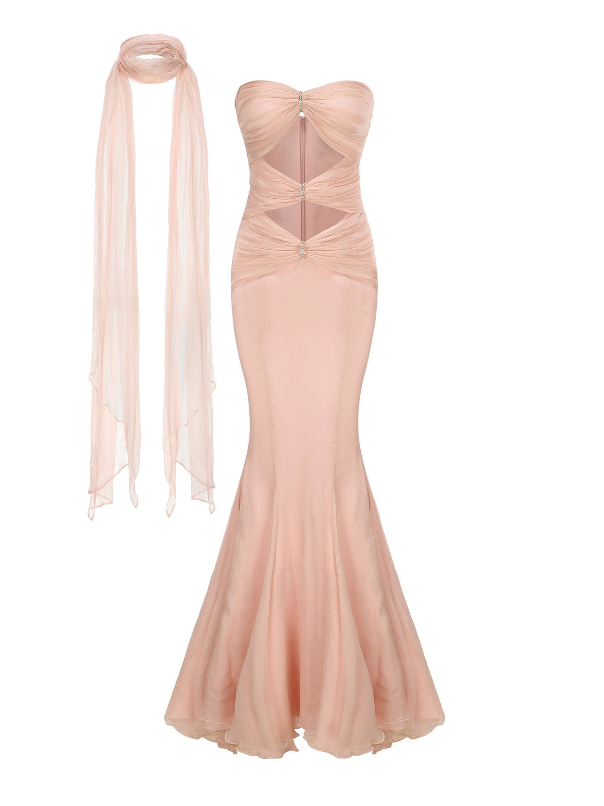 Cassandra Dress (Pink) (Final Sale)