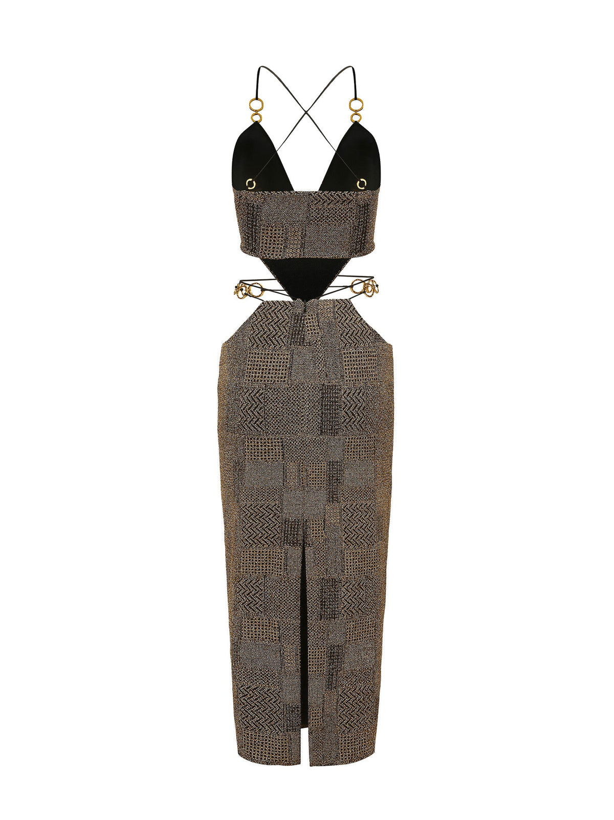 Omaira Dress (Gold) (Final Sale)