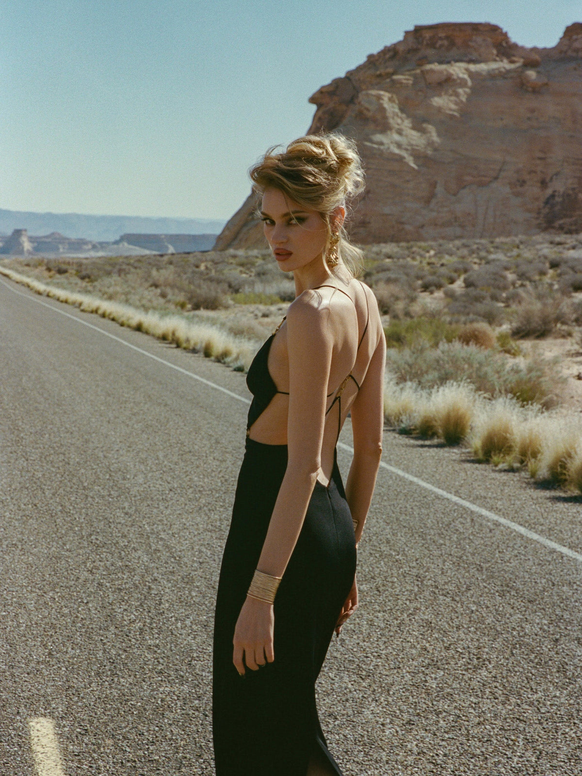 Chiara Dress (Black) (Final Sale)