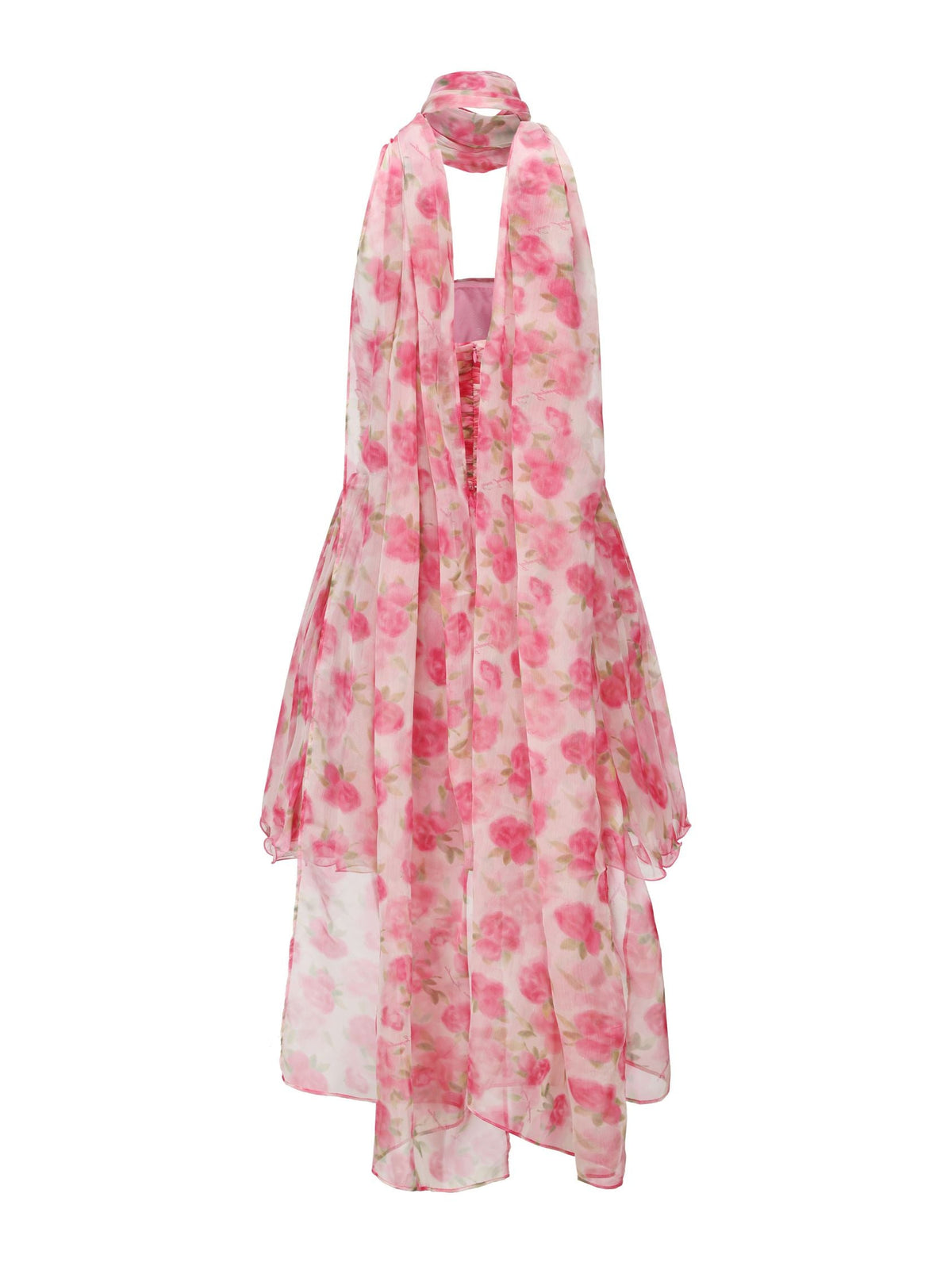 Chloe Dress (Pink Print) (Final Sale)