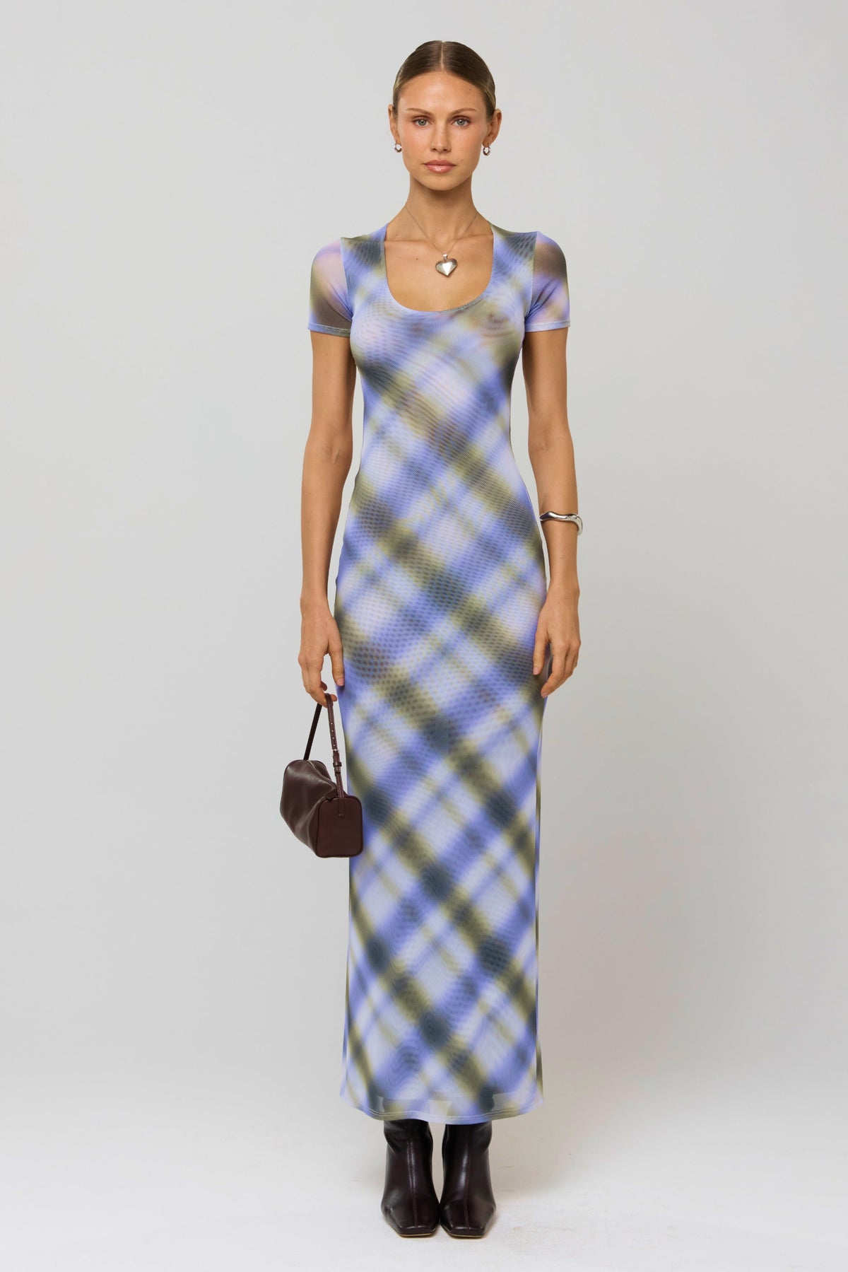 Nari Dress in Blur
