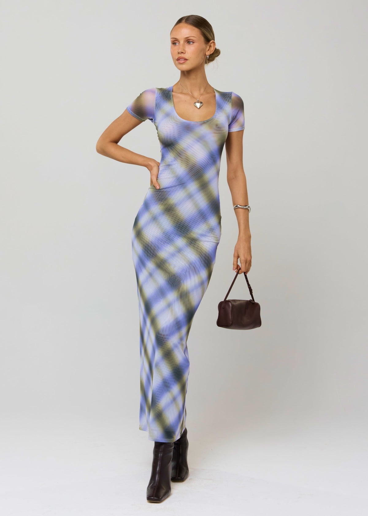 Nari Dress in Blur