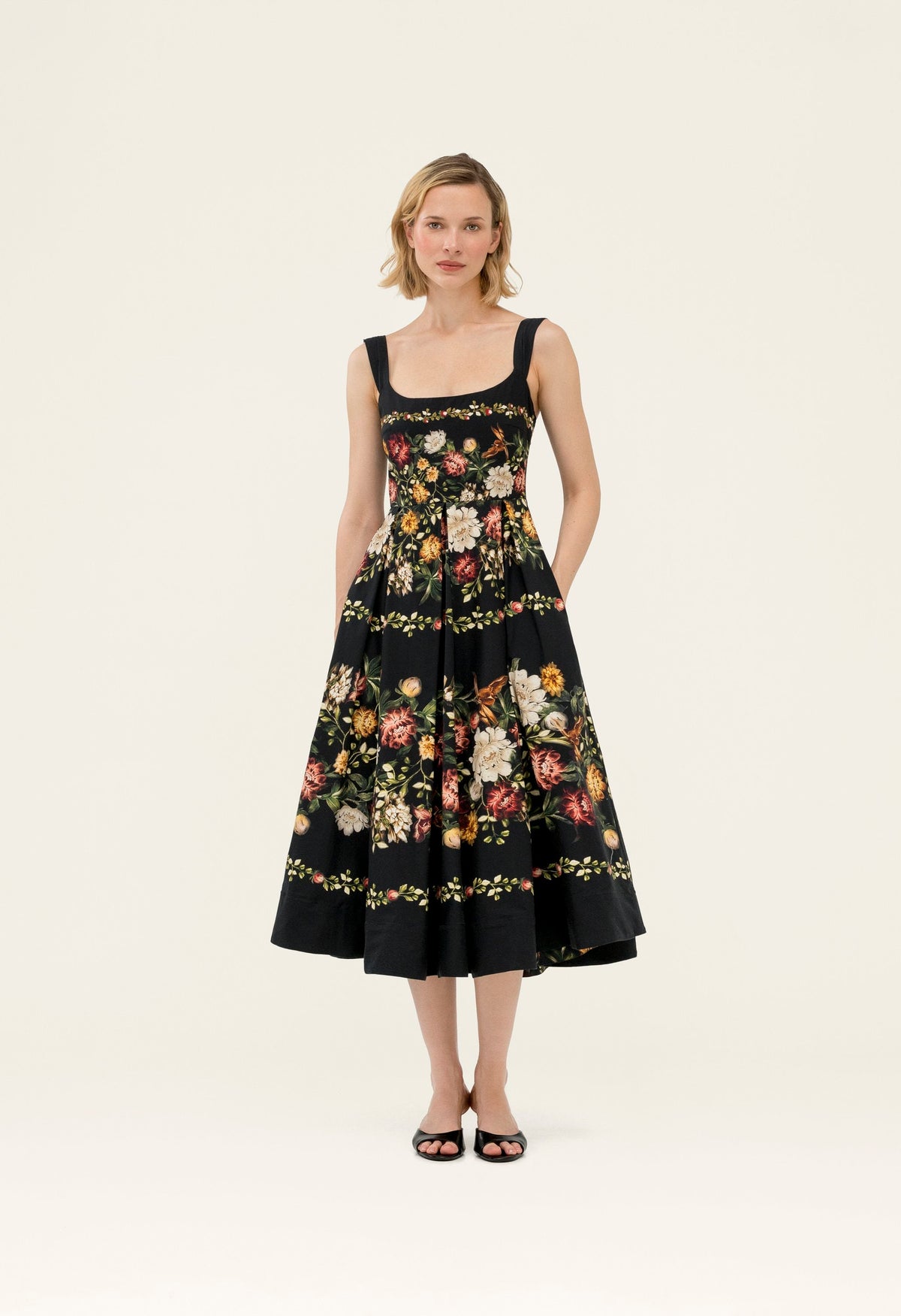 Alcaparra Paramo Midi Dress